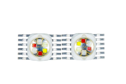 Preview: Two medium power SMD RGBYVW LEDs