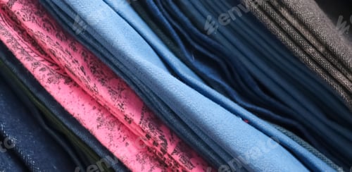 Preview: Colorful Fabric Texture Abstract Background