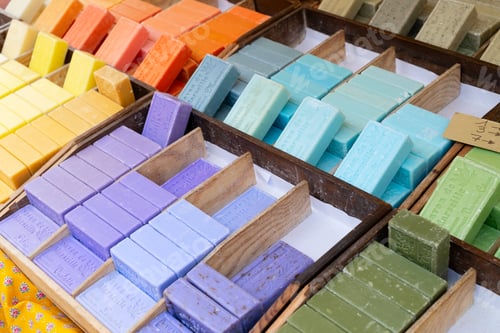 Preview: outdoor stall at nice market