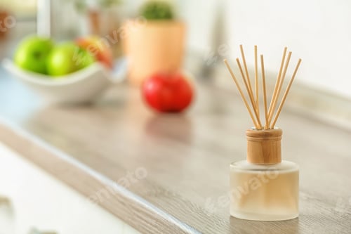 Preview: Aromatic reed freshener on table indoors
