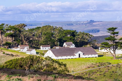 Preview: Old ranch on the Pacific coast