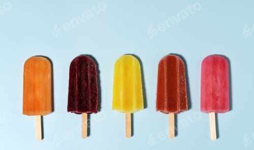 Preview: Colorful popsicles