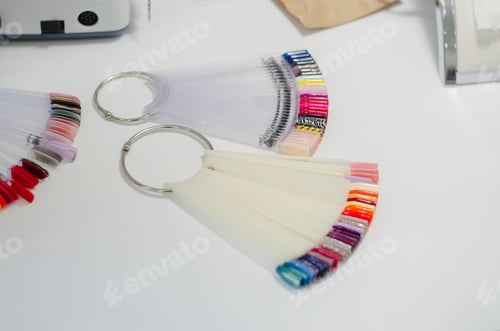 Preview: Color palette. Nail art. Nail salon