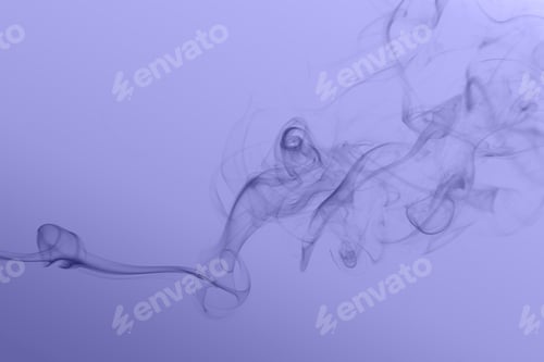Preview: Smoke Wave in Very Peri Color, Abstract Background