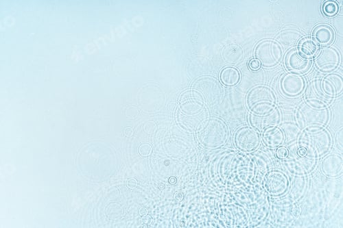 Preview: Gentle ripples form on a serene blue surface