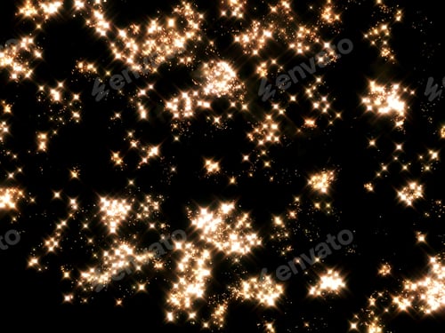 Preview: Gold diamonds in the sky