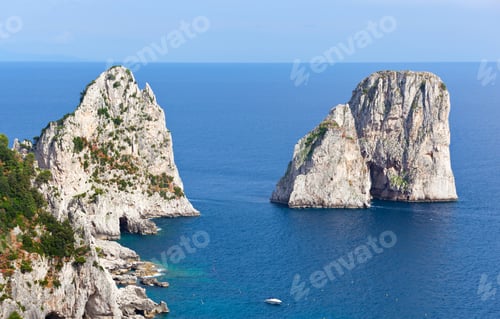 Preview: Faraglioni, famous giant rocks, Capri island