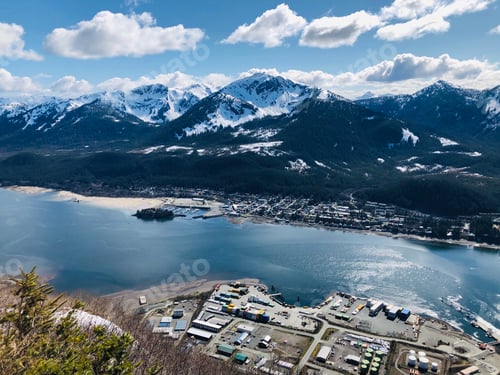 Preview: Summertime in the mountains looking down on the city