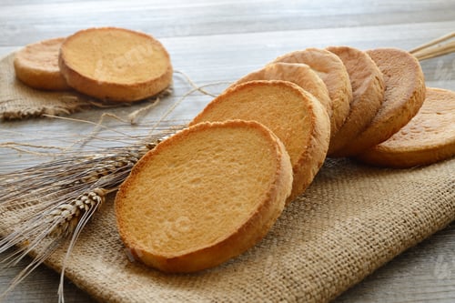 Preview: Breakfast with dutch golden crunchy rusks