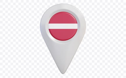 Preview: Latvia Location Pin