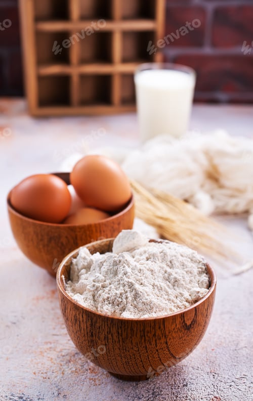 Preview: ingredients for baking