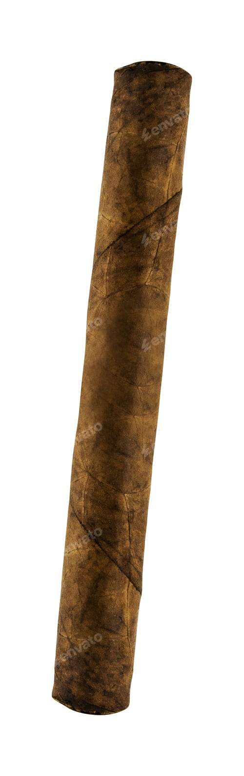 Preview: Cuban cigar isolated on white background