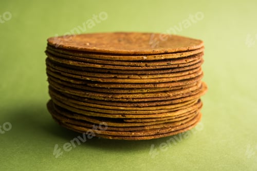 Preview: Khakhra or Khakra Cracker Snack from India
