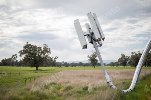 Preview: View of a mobile phone tower art