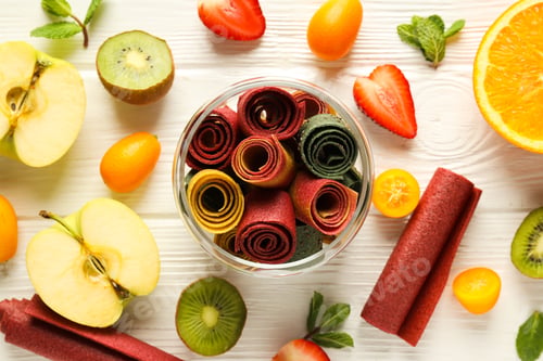Preview: Concept of tasty and sweet food - pastille