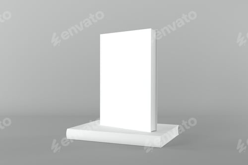 Preview: book, mockup, cover, textbook, realistic
