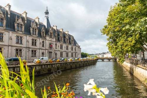 Preview: Rio Odet in the medieval town of Quimper in the department of Finisterre