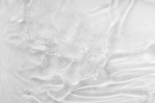 Preview: Hyaluron acid for skin care with collagen and retinol. Skincare lotion face serum swatch. Gel smudge