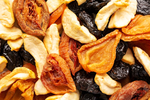 Preview: Organic healthy fruit mix background