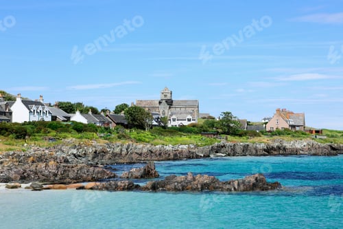Preview: Coast of iona with view of abbey