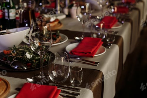 Preview: Luxury catering at restaurant wedding reception