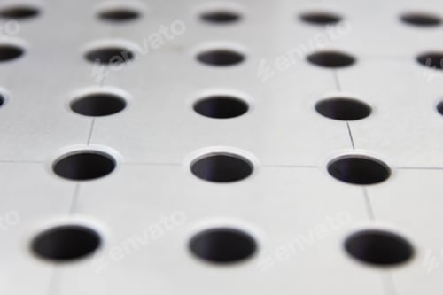 Preview: Sheet metal holes backdrop