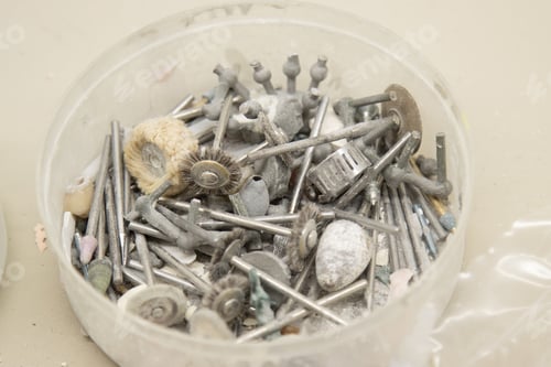 Preview: Shot of dental impression molds for reconstruction