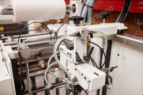 Preview: Industrial Printing Machine at Printshop