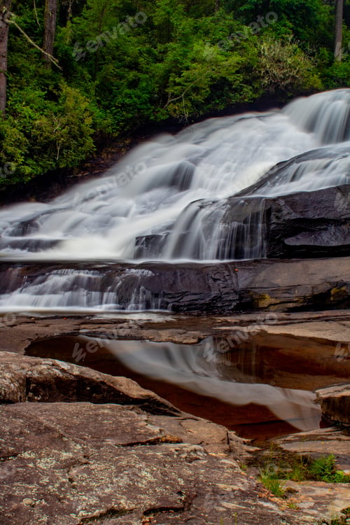 Preview: Scenic waterfall in North Carolina