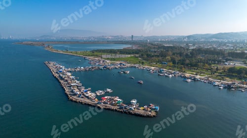 Preview: Izmir - Turkey, Views of the harbor and lagoon along with the Inciralti Urban Forest.