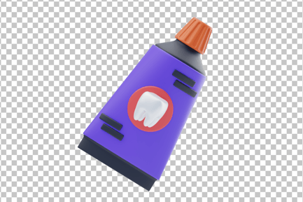 Preview: Toothpaste 3D Icon