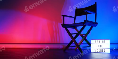 Preview: Behind the scenes letterboard text on Lightbox or Cinema Light box.