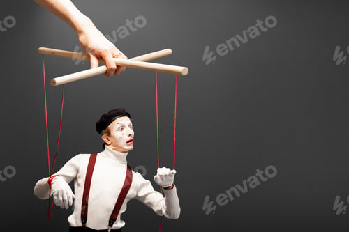 Preview: Marionette contolled by a hand