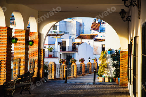 Preview: picturesque village of Mijas. Costa del Sol, Andalusia, Spain