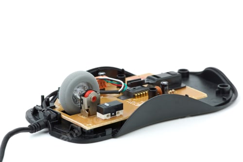 Preview: Disassembled optical mouse