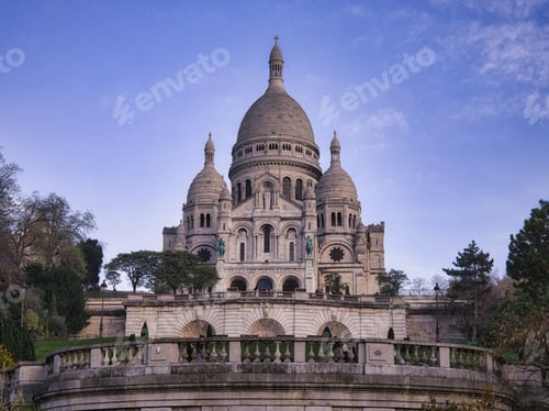 Preview: The Basilica of Sacré Coeur de Montmartre, Paris, France
