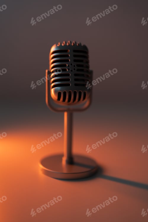 Preview: Retro microphone