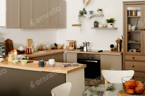 Preview: Part of modern spacious kitchen