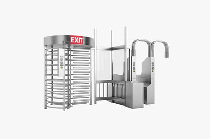 Preview: Full Height Turnstile and Gate System