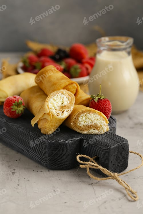 Preview: Homemade Pancakes with Cottage Cheese