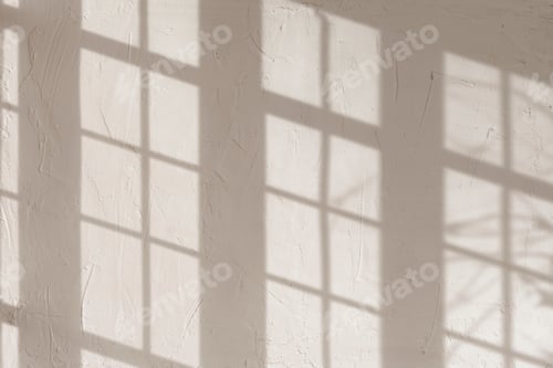 Preview: Window frame shadow background design element