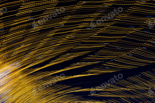 Preview: Abstraction blurred movement lights garlands
