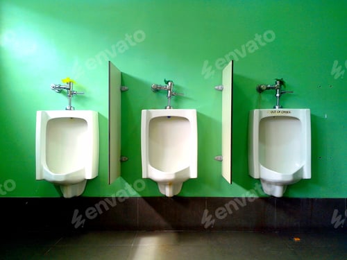 Preview: male comfort room urinals or toilets