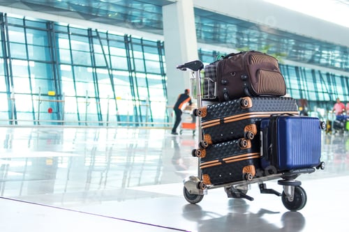 Preview: Luggage Trolley on Airport