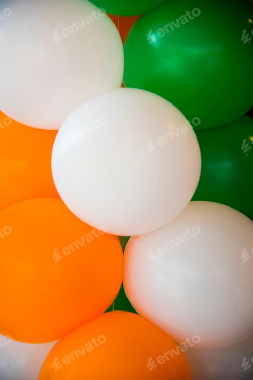 Preview: Independence day, Republic Day of India, Tricolor background