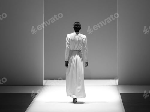 Preview: Fashion show, catwalk event, runway show, fashion week themed photograph.