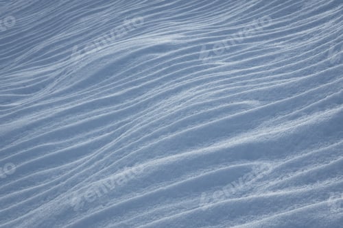 Preview: Minimalist abstract winter landscape view of snow patterns
