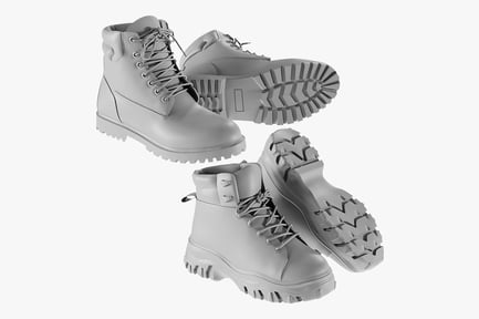 Preview: High-Cut Lace-Up Boots Collection