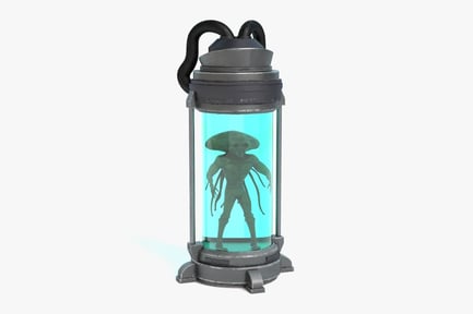 Preview: Sci-fi Alien Specimen Cryo Container