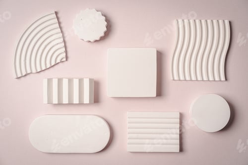 Preview: Decorative plaster podiums